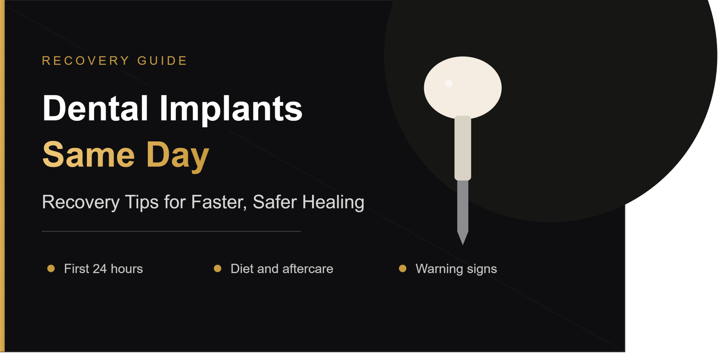 Recovery After Dental Implants Same Day: Tips for Faster Healing Recovery After Dental Implants Same Day: Tips for Faster Healing
